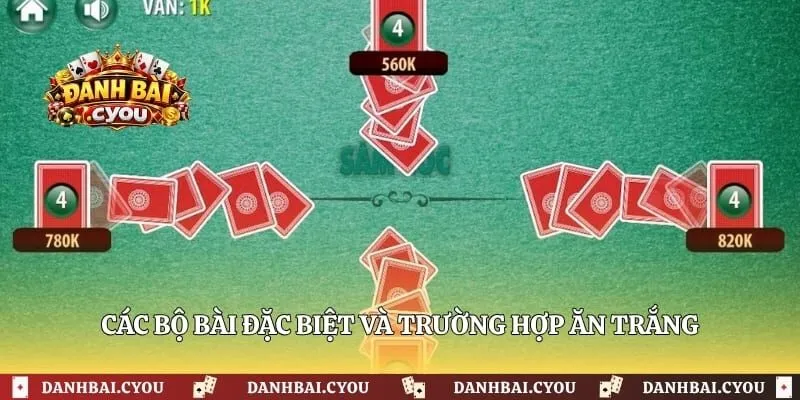 Các bộ bài đặc biệt và trường hợp ăn trắng 