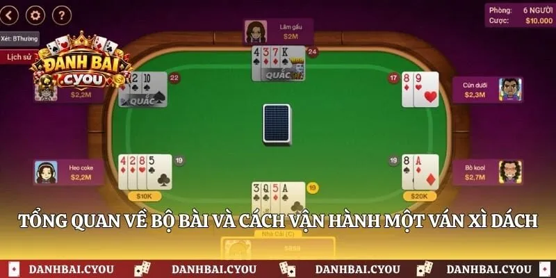 Tổng quan về bộ bài và cách vận hành một ván xì dách